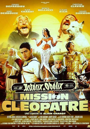 affiche d'Asterix-mission-cleopatre
