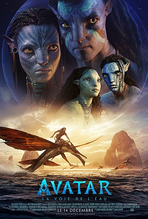 Affiche d'Avatar, la voie de l'eau
