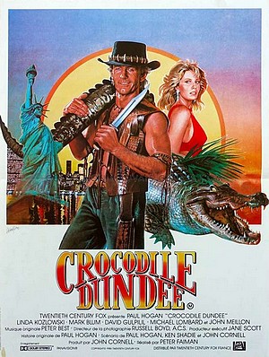 Affiche de Crocodile Dundee