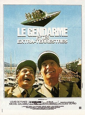 Affiche du Gendarme et les extra-terrestres