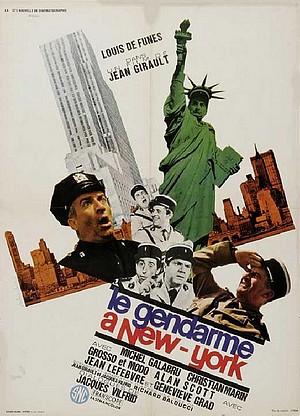 Affiche du Gendarme à New York 