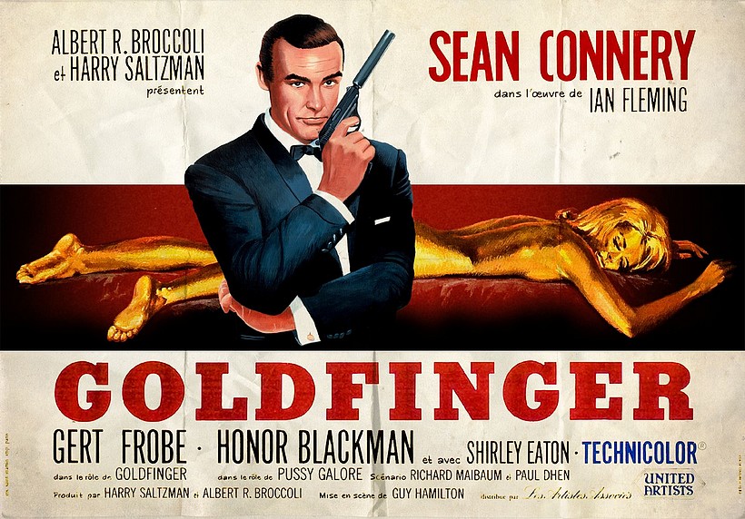 Affiche de Goldfinger