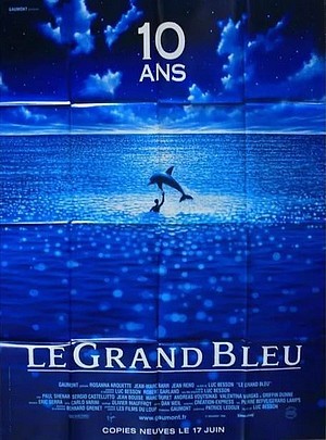 Affiche du Grand bleu, 10 ans
