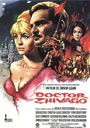 Affiche espagnole du Docteur Jivago