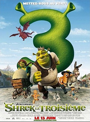 Affiche de Shrek le troisième