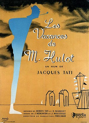 Affiche des Vacances de Monsieur Hulot