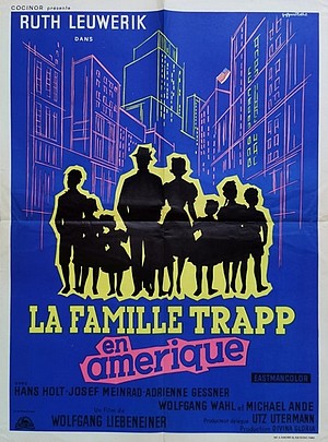 Affiche de La famille Trapp en Amérique