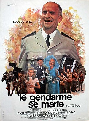 Affiche du Gendarme se marie 