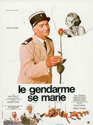 Affiche du Gendarme se marie 
