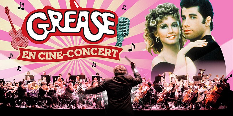 Affiche de Grease en ciné concert