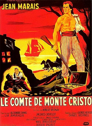 Affiche du Comte de Monte-Cristo 1954