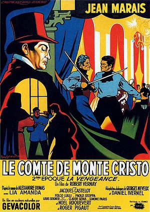 Affiche du Comte de Monte-Cristo 1954