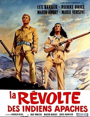 Affiche de La révoçlte des indiens Apaches