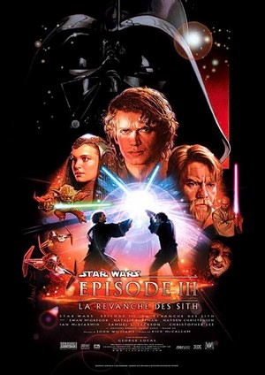 Affiche de Star Wars épisode III, la revanche des Sith