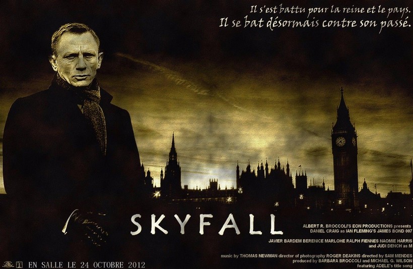 Affiche de Skyfall