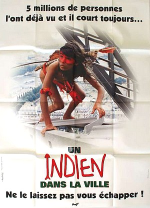 affiche d'Un indien dans la ville